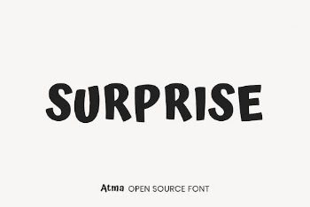 Atma open source font by Black | Free Font Add-on - rawpixel