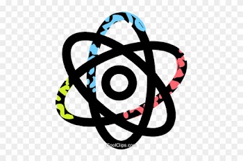 Atom Royalty Free Vector Clip Art Illustration - Poster Of Science And Math For The People