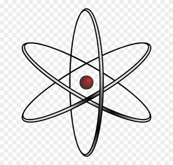 Atomic Nucleus Atom Science Symbol Radioactive - Atom Clipart