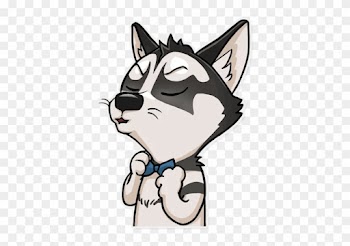 Atony Wolf Sticker Pack Messages Sticker-10 - Youtuber