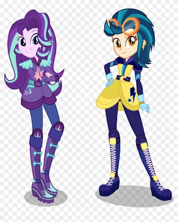[au] Motocross Starlight Glimmer And Indigo Zap By - Mlp Equestria Girl Starlight Glimmer
