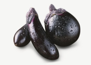 Aubergines vegetable collage element, isolated | Free PSD - rawpixel
