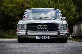 Audi car park on street