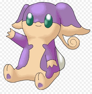 Audino, Shellos, Blissey, Cartoon, Violet PNG