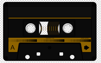 Audio Cassette Transparent Background PNG
