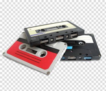 Audio Cassette Transparent Images