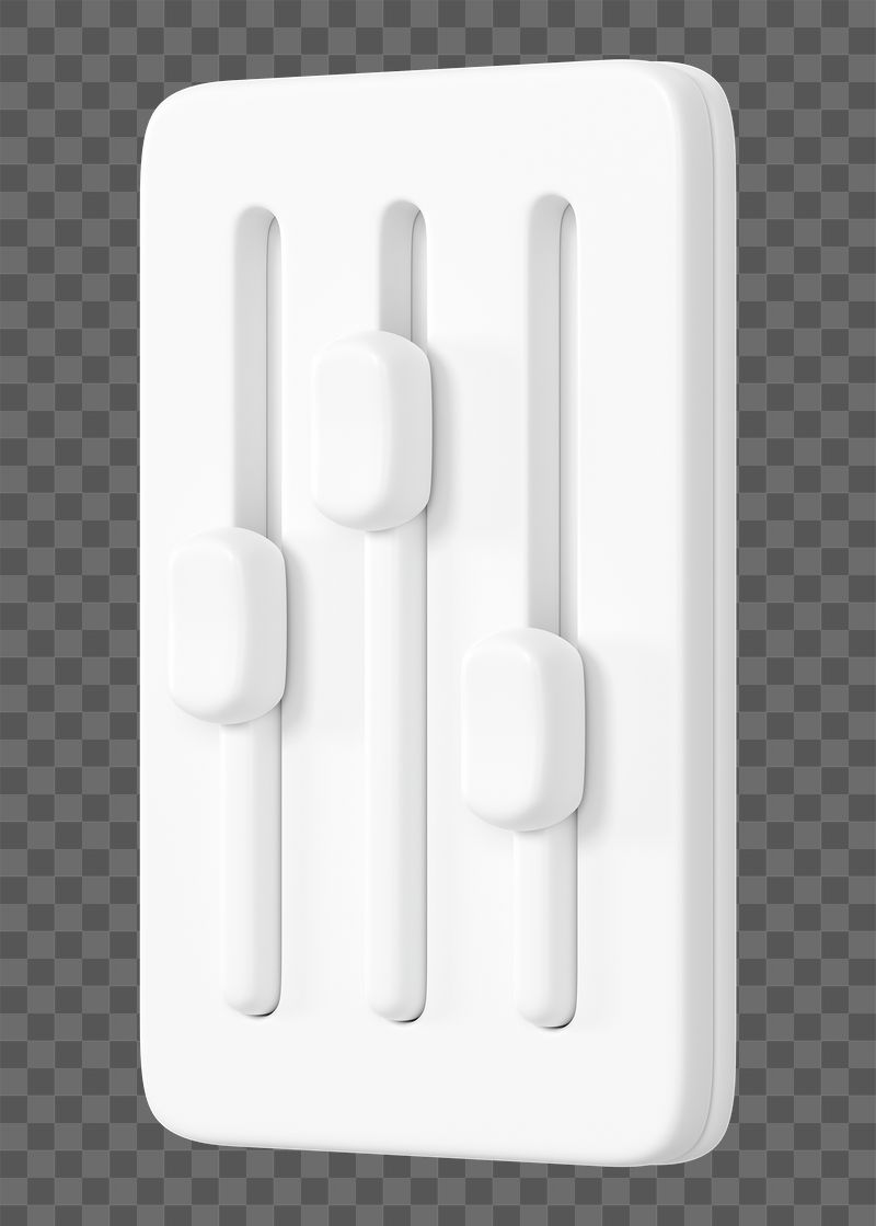 Audio control png sticker, 3D | Free PNG - rawpixel