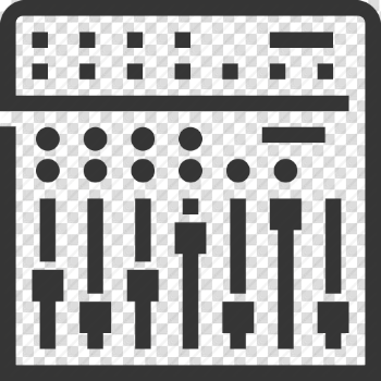 Audio, dub, mixer, mixing, music, production, sound icon