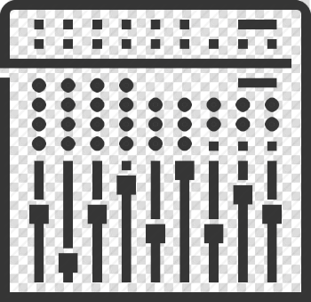 Audio, dub, mixer, mixing, music, production, sound icon