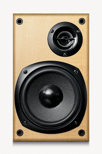 Audio speaker collage element, isolated | Free Photo - rawpixel