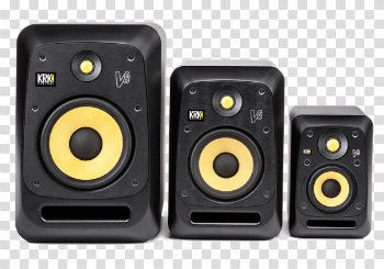 Audio Speaker PNG Image with Transparent Background