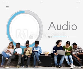 Audio Volume Music Player Concept