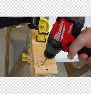 Augers Hammer drill Taladradora de mano DeWalt Chuck, kitchen tools Watercolor transparent background PNG clipart