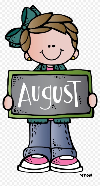 August Mel - Melonheadz Clipart August