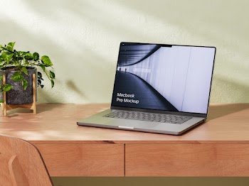 Aura MacBook Pro Mockup Bundle - High-Quality Graphic Templates