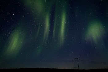aurora borealis during night time