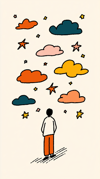 Auspicious Stars and Blessed Clouds in the Sky