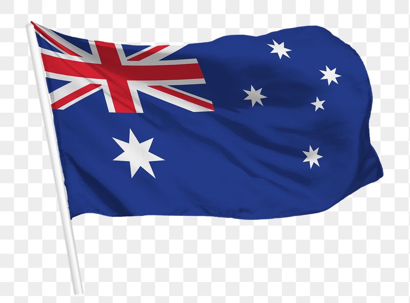 Australia flag png waving, national | Free PNG - rawpixel