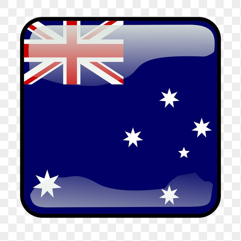 Australian flag icon png sticker, | Free PNG - rawpixel
