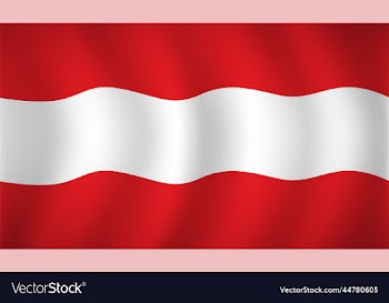 austria flag background