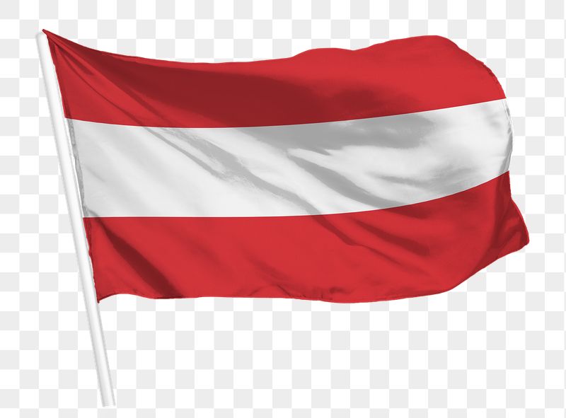 Austria flag png waving, national | Free PNG - rawpixel