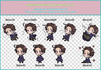Austria Shimeji frames part , Austria's Shimeji frames illustration transparent background PNG clipart