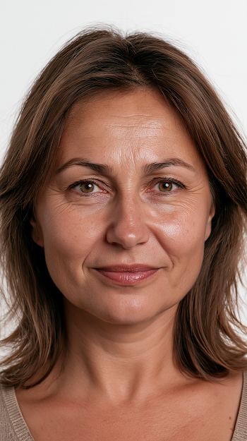 Authentic Slavic Woman Portrait