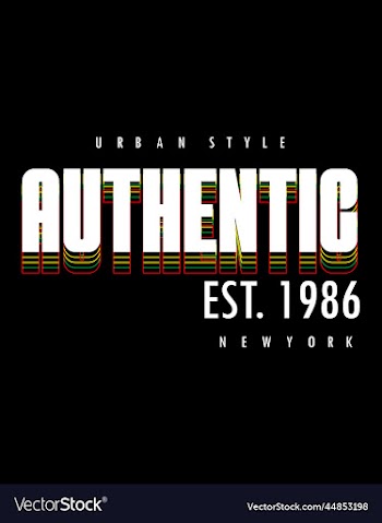 authentic typography for t shirt design premium