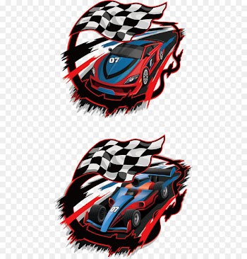 Auto racing Racing flags Race track - Racing Creative 