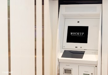 Automated payment machine | Free stock psd mockup - 555862