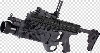 Automatic grenade launcher Weapon Milkor MGL, Grenade launcher transparent background PNG clipart