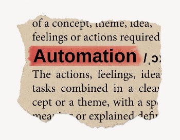 Automation ripped dictionary, editable word | Free PSD - rawpixel