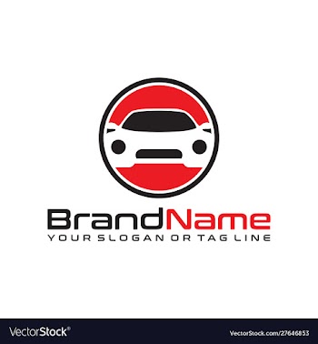 Automotive logo design for automotive companies vector image