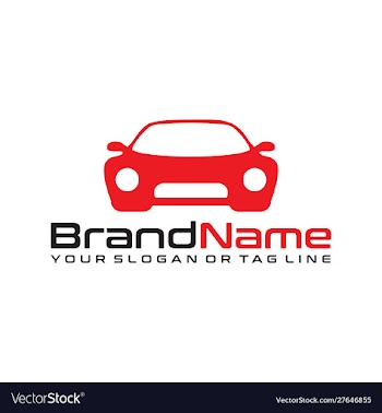 Automotive logo design for automotive companies vector image