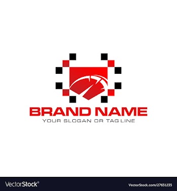 Automotive logo vector image