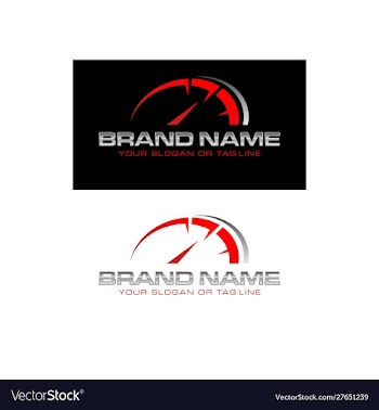 Automotive logo vector image