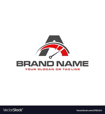 Automotive logo vector image