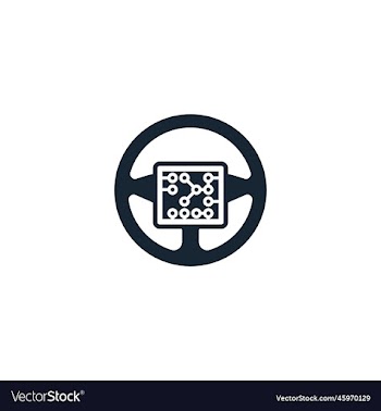 autopilot creative icon from artificial