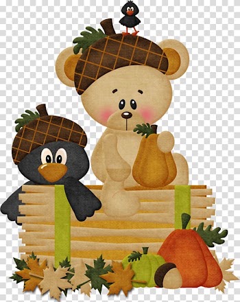 Autumn Albom , Cartoon cute plush transparent background PNG clipart