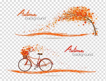 Autumn background , Maple leaf Autumn, Hand-painted maple leaf collection transparent background PNG clipart