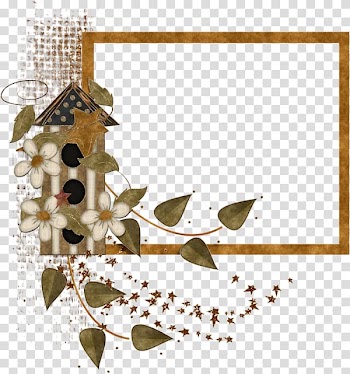 Autumn Birthday , autumn Frame transparent background PNG clipart