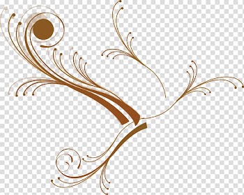 , Autumn branch lines transparent background PNG clipart