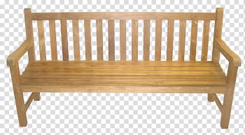 Autumn, brown wooden bench transparent background PNG clipart