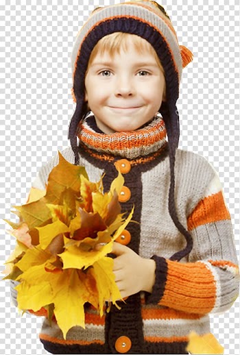 Autumn Child, enfant transparent background PNG clipart