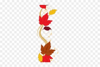 Autumn Clipart Borders - Fall Border Transparent Background