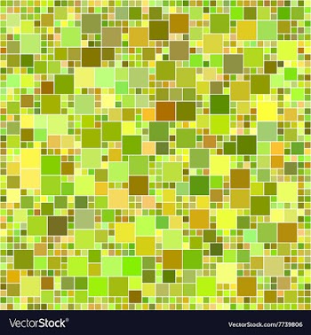 Autumn color mosaic background vector image