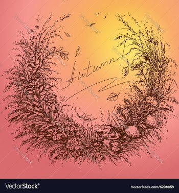  					Autumn color vector image														