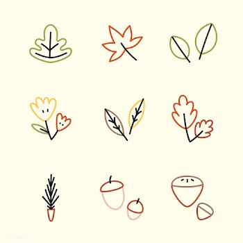 Autumn design elements | Free stock vector - 893064