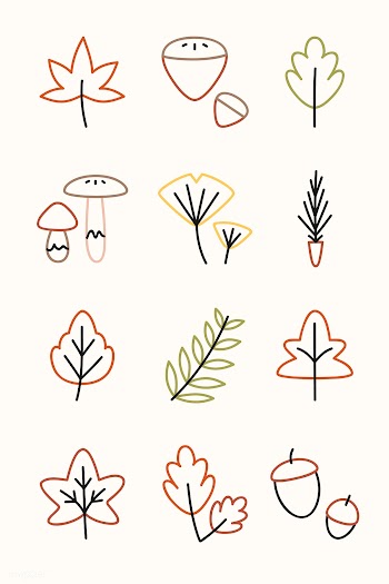 Autumn design elements | Free stock vector - 893111