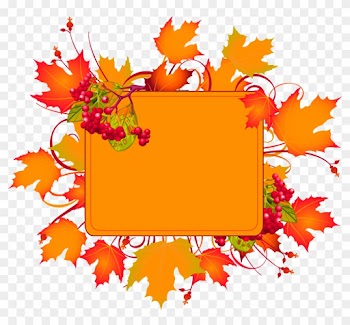 Autumn Drawing Clip Art - Autumn Frame Clipart